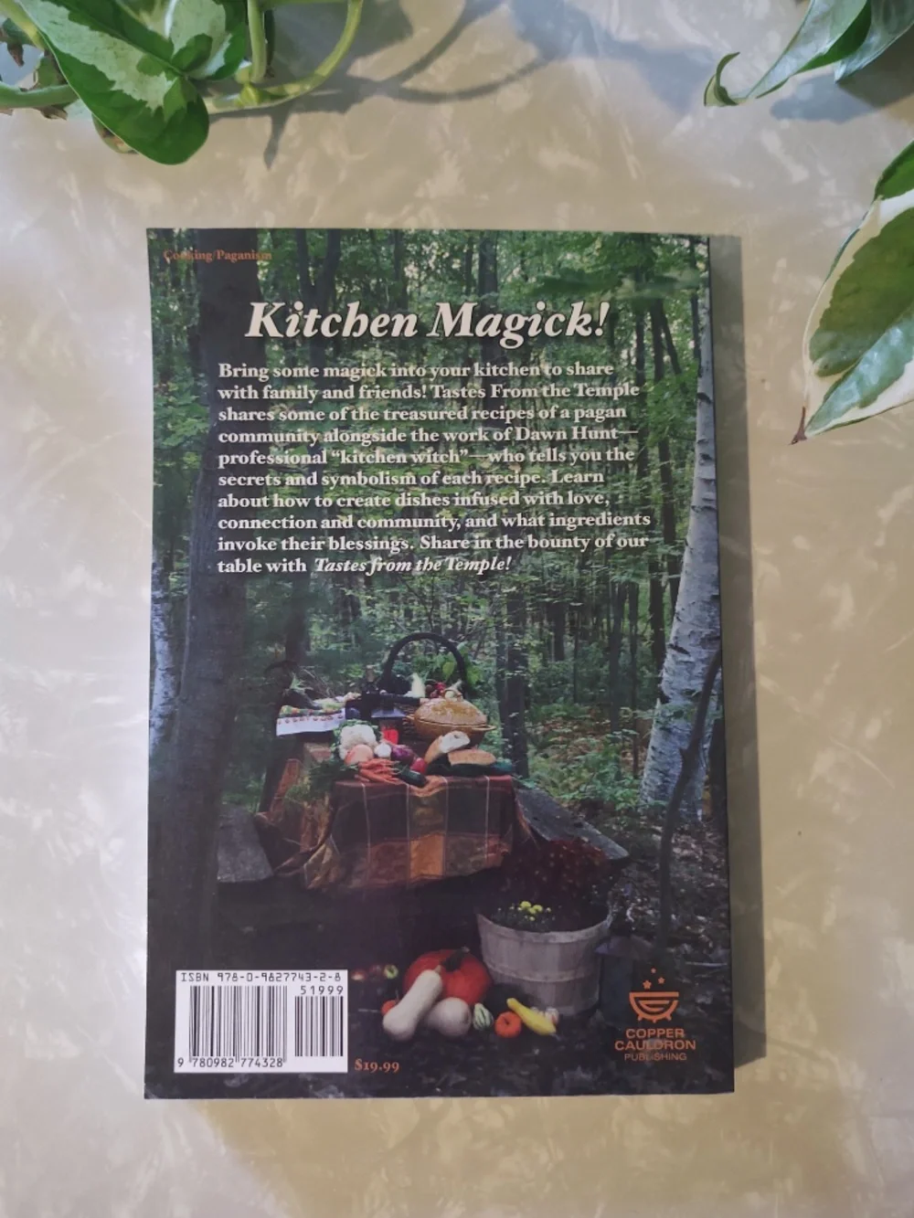 Tastes From the Temple by Dawn Hunt - new book of Kitchen Witchery - Picture 2 of 5